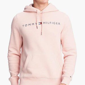 Mens Medium Pink Tommy Hilfiger Hoodie